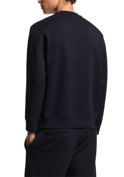 Felpa con maxi ricamo in double jersey ASV EMPORIO ARMANI | Felpe | EM002906 AF10013MB369